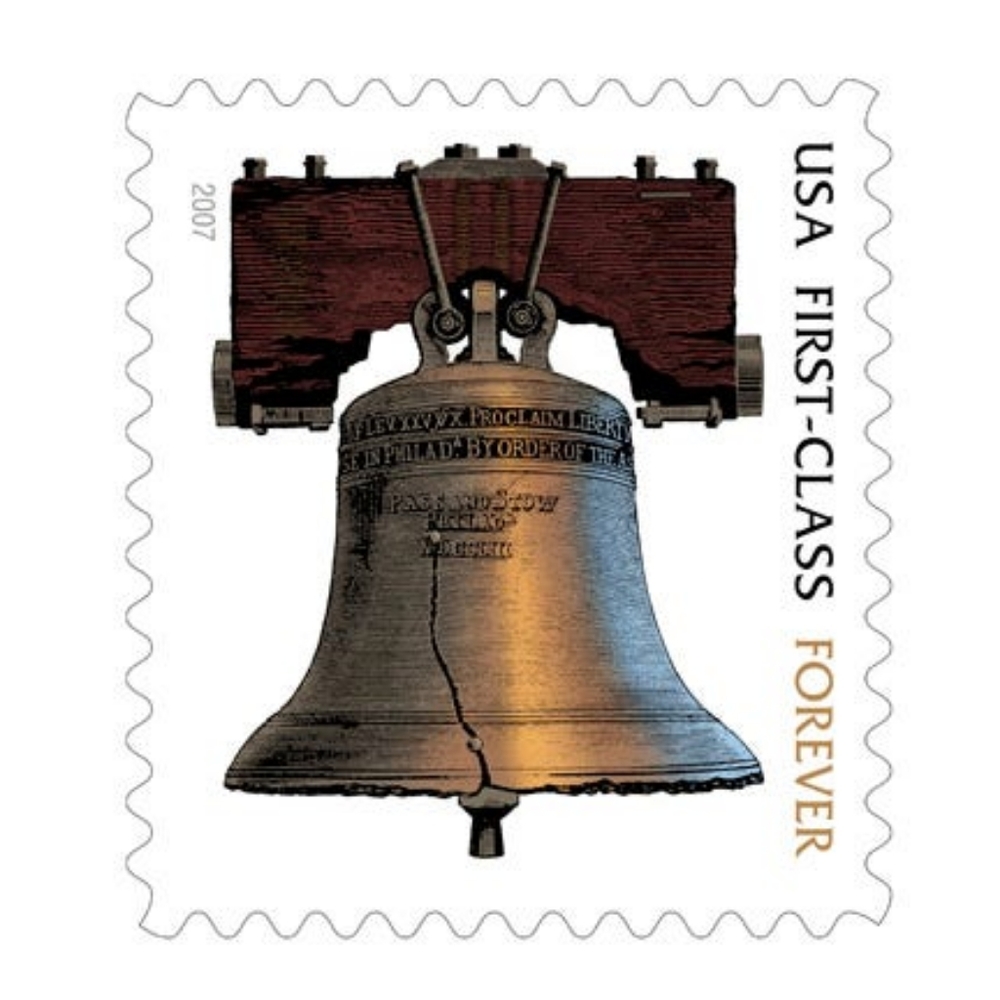 100 First Forever Stamps Liberty Bell 2007 First Class Postage‎ USPS US Mail